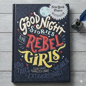 🐰🌷🐣 Good Night Stories for Rebel Girls - Hardcover 100 Tales